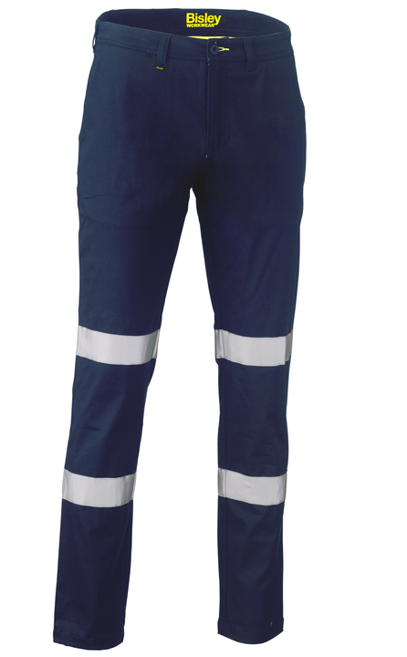 Taped Biomotion Stretch Cotton Drill Work Pants
