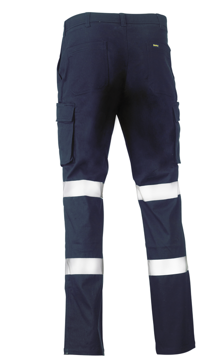 Taped Biomotion Stretch Cotton Drill Cargo Pants