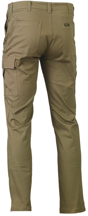 Stretch Cotton Drill Cargo Pants