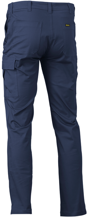 Stretch Cotton Drill Cargo Pants