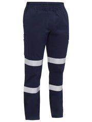 Taped Biomotion Stretch Cotton Drill Elastic Waist Cargo Pant