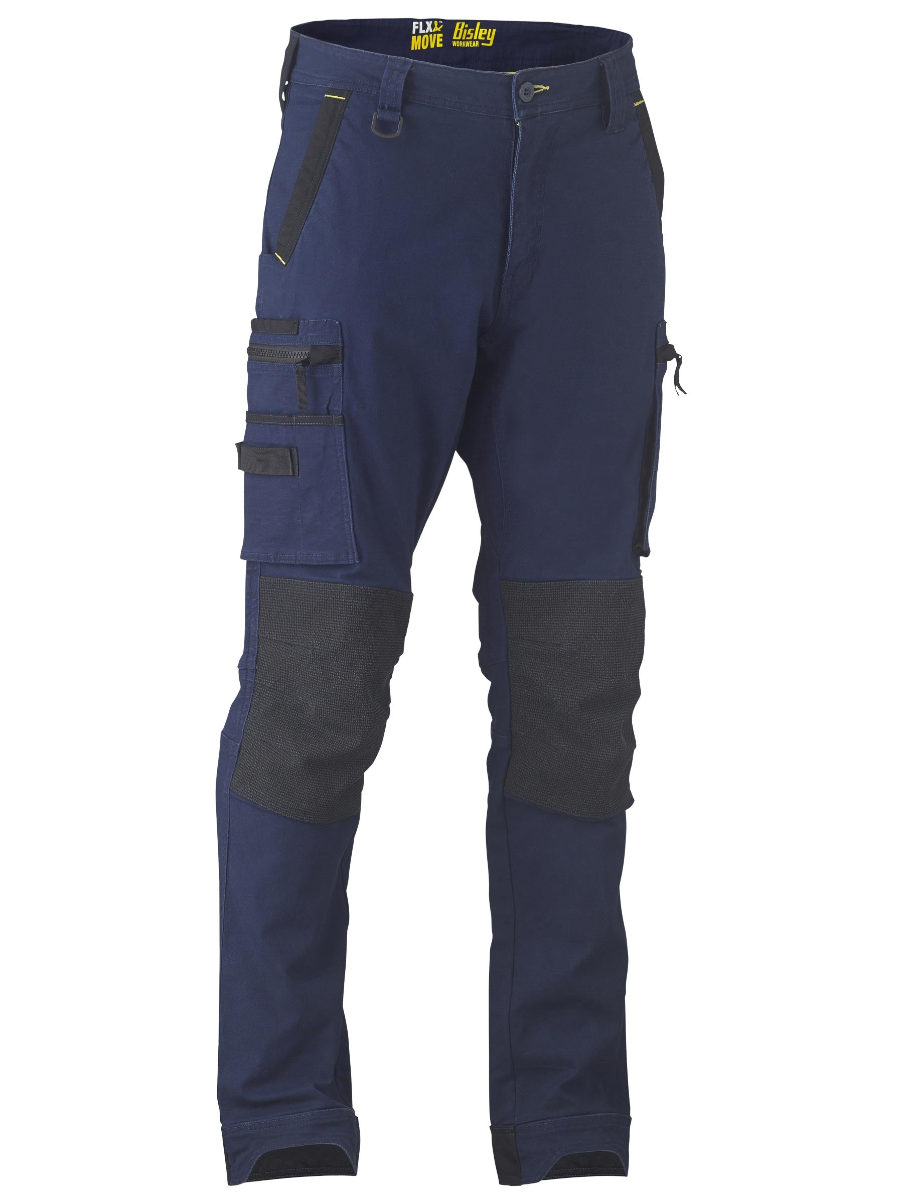 Bisley Flex & Move Stretch Utility Zip Cargo Pant