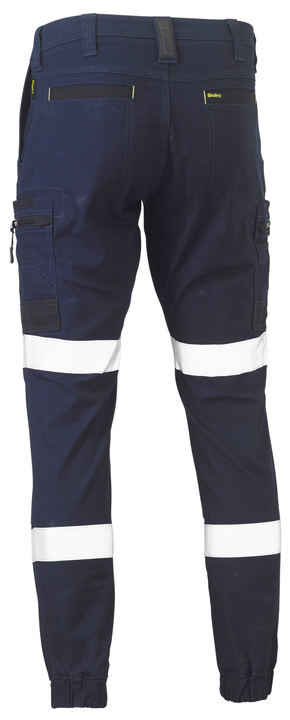 Flex And Move Stretch Denim Cargo Cuffed Pants