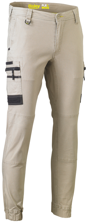 Flex And Move Stretch Cargo Cuffed Pants