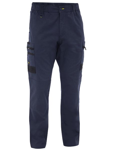 Flx & Move Stretch Canvas Elastic Waist Cargo Pants