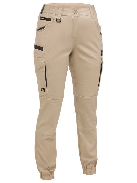 Women's Flx & Move Elastic Waist Cargo Cuffed Pants