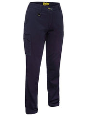Trousers Ladies Cotton Drill Cargo Stretch BPLC6008