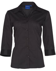 Ladies Teflon Executive 3/4 Sleeve Shirt