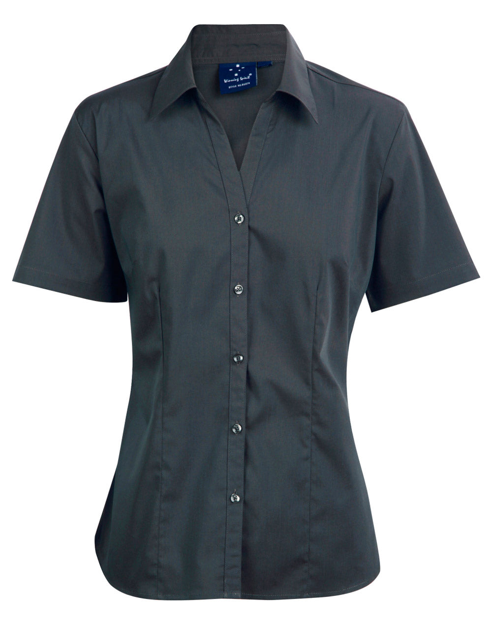 Ladies Teflon Executive Short Sleeve Shirt