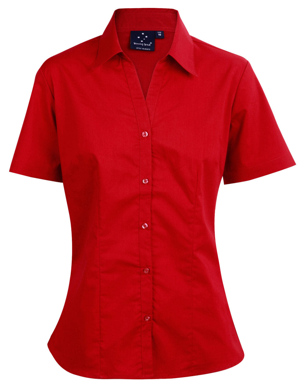Ladies Teflon Executive Short Sleeve Shirt