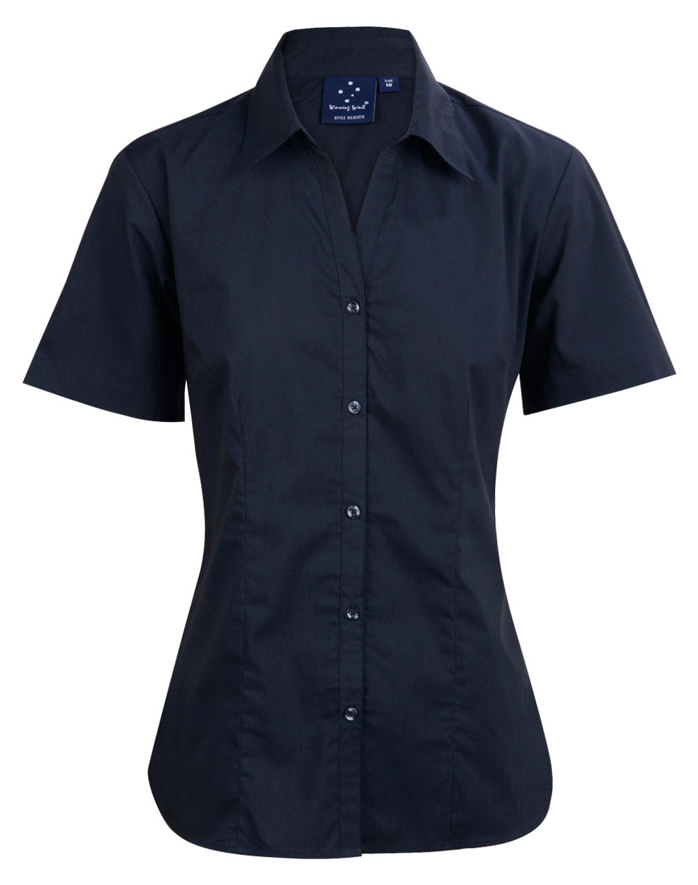 Ladies Teflon Executive Short Sleeve Shirt