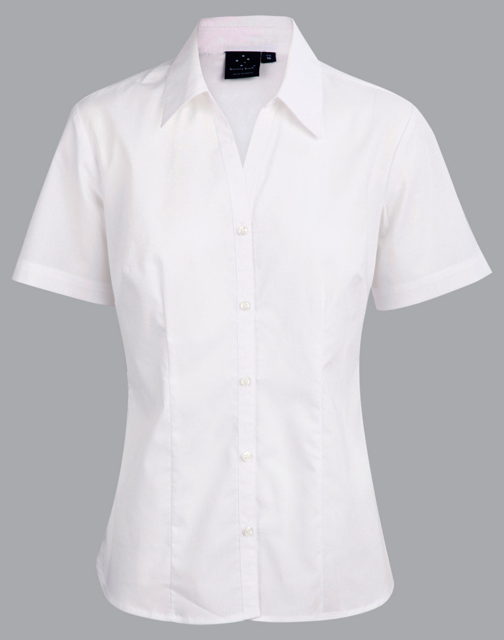 Ladies Teflon Executive Short Sleeve Shirt