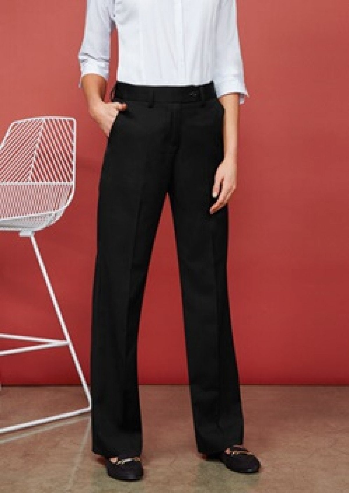 Biz Collection Ladies Detroit Flexi-band Pant