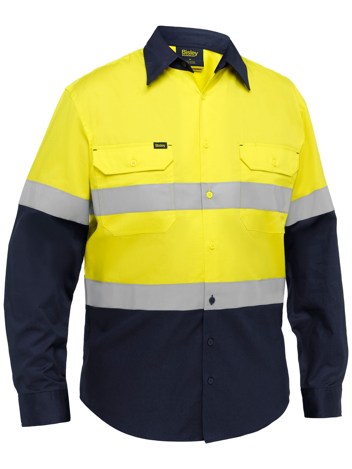Industrial Taped Hi Vis Cool Lighweight Vented Shirt BS6390T
