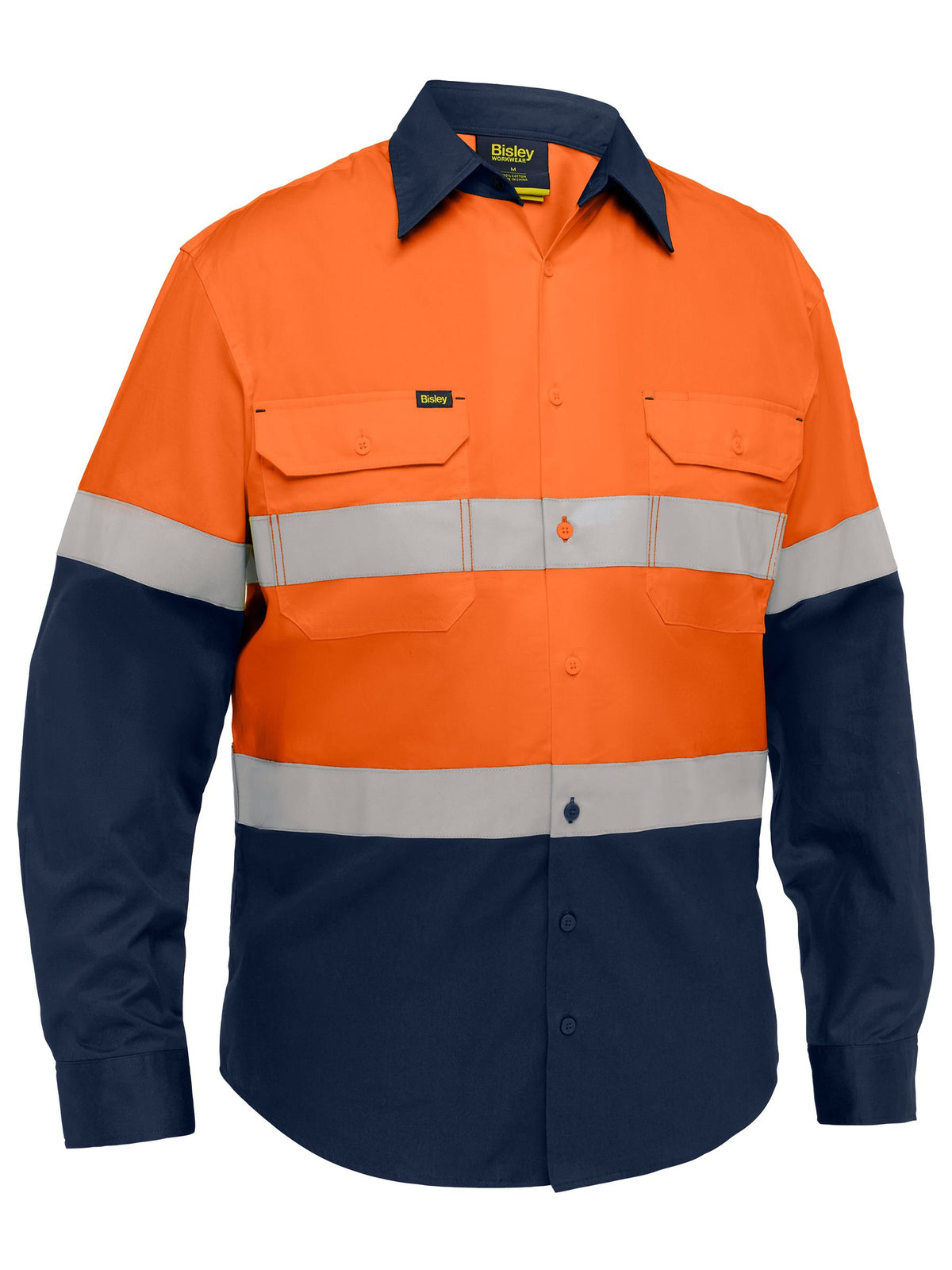 Industrial Taped Hi Vis Cool Lighweight Vented Shirt BS6390T