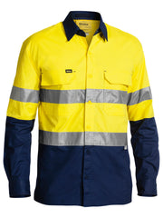 Bisley 3M Taped X Airflow Ripstop Hi Vis Shirt L/S