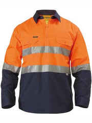 2 Tone Hi Vis Cool Lightweight Closed Front