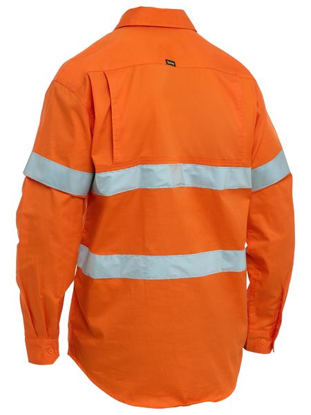 Taped Hi Vis Cool Lightweight Closed Front Shirt