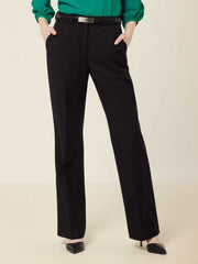 Wool Blend Twill Secret Waist Regular Fit Pant