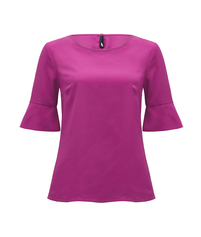NNT Fluted Sleeve Top