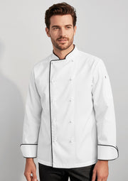 Al Dente Mens Long Sleeve Chef Jacket CH230ML