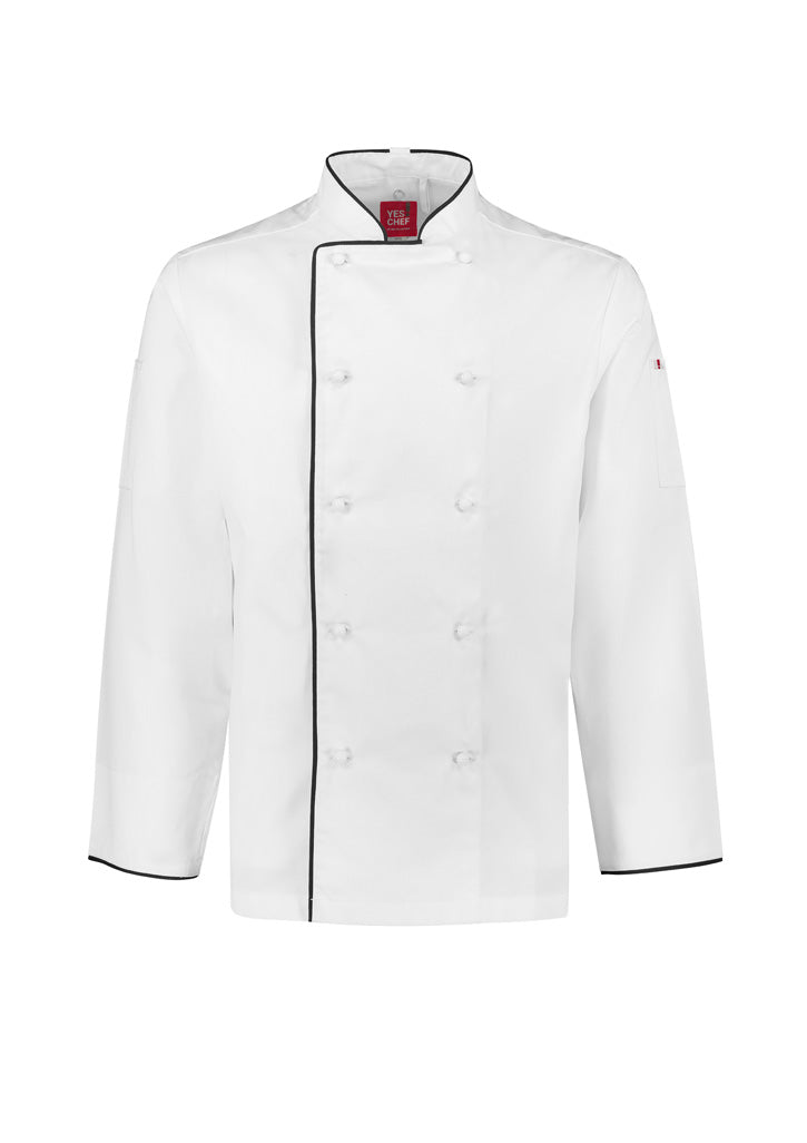 Al Dente Mens Long Sleeve Chef Jacket CH230ML
