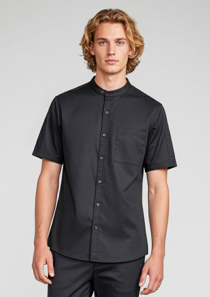 Salsa Mens Short Sleeve Chef Shirt CH329MS