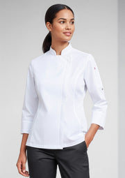 Alfresco Womens Long Sleeve Chef Jacket CH330LL