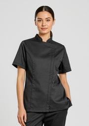 Alfresco Womens Short Sleeve Chef Jacket CH330LS