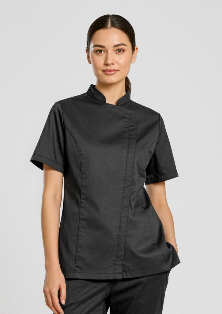 Alfresco Womens Short Sleeve Chef Jacket CH330LS