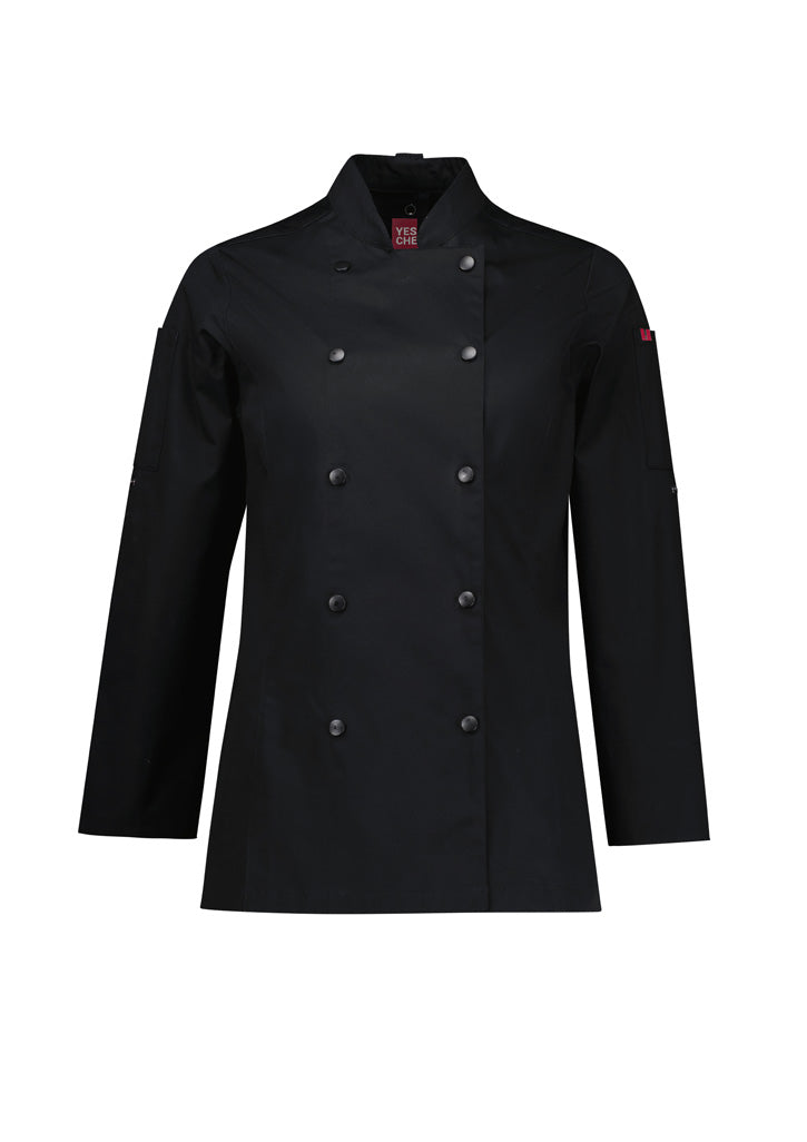 Gusto Womens Long Sleeve Chef Jacket CH430LL