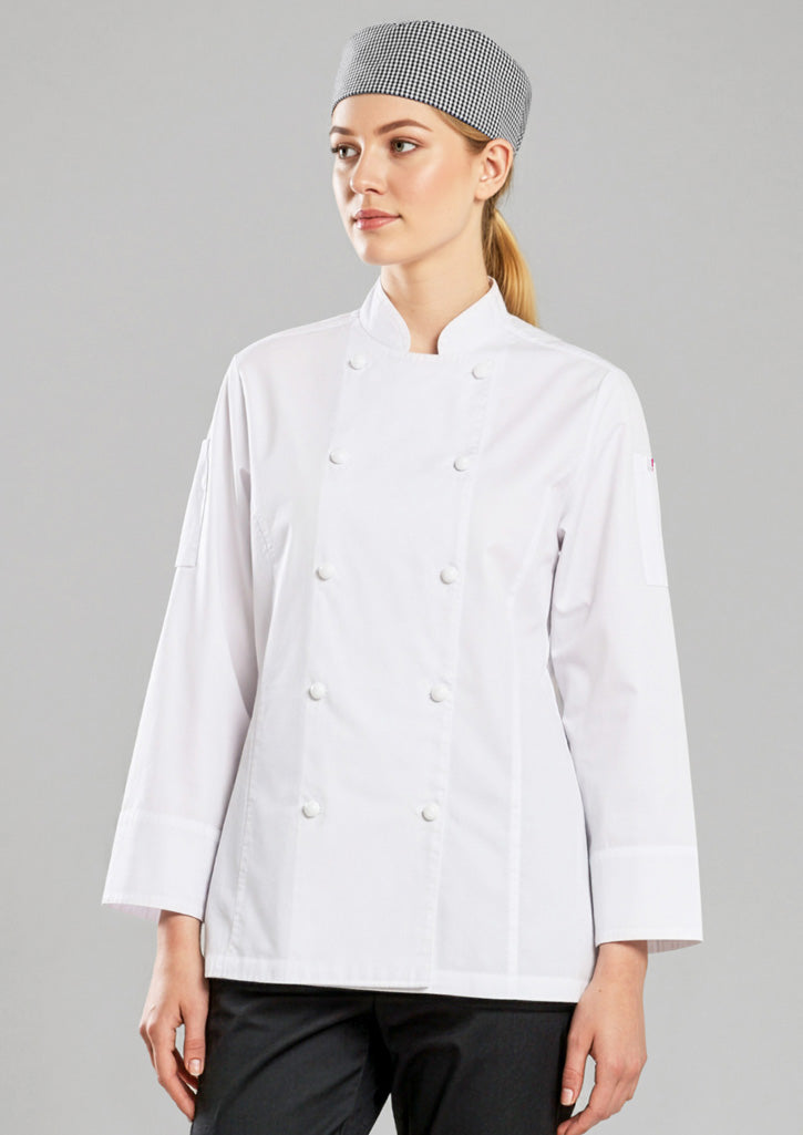 Gusto Womens Long Sleeve Chef Jacket CH430LL