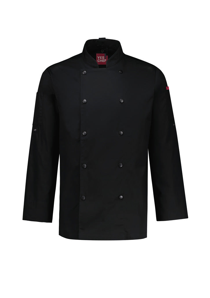 Gusto Mens Long Sleeve Chef Jacket  CH430ML