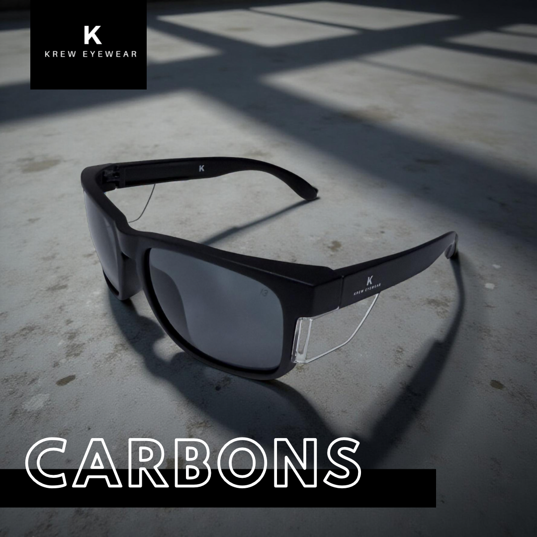 KREW Carbon Safety Glasses CRB