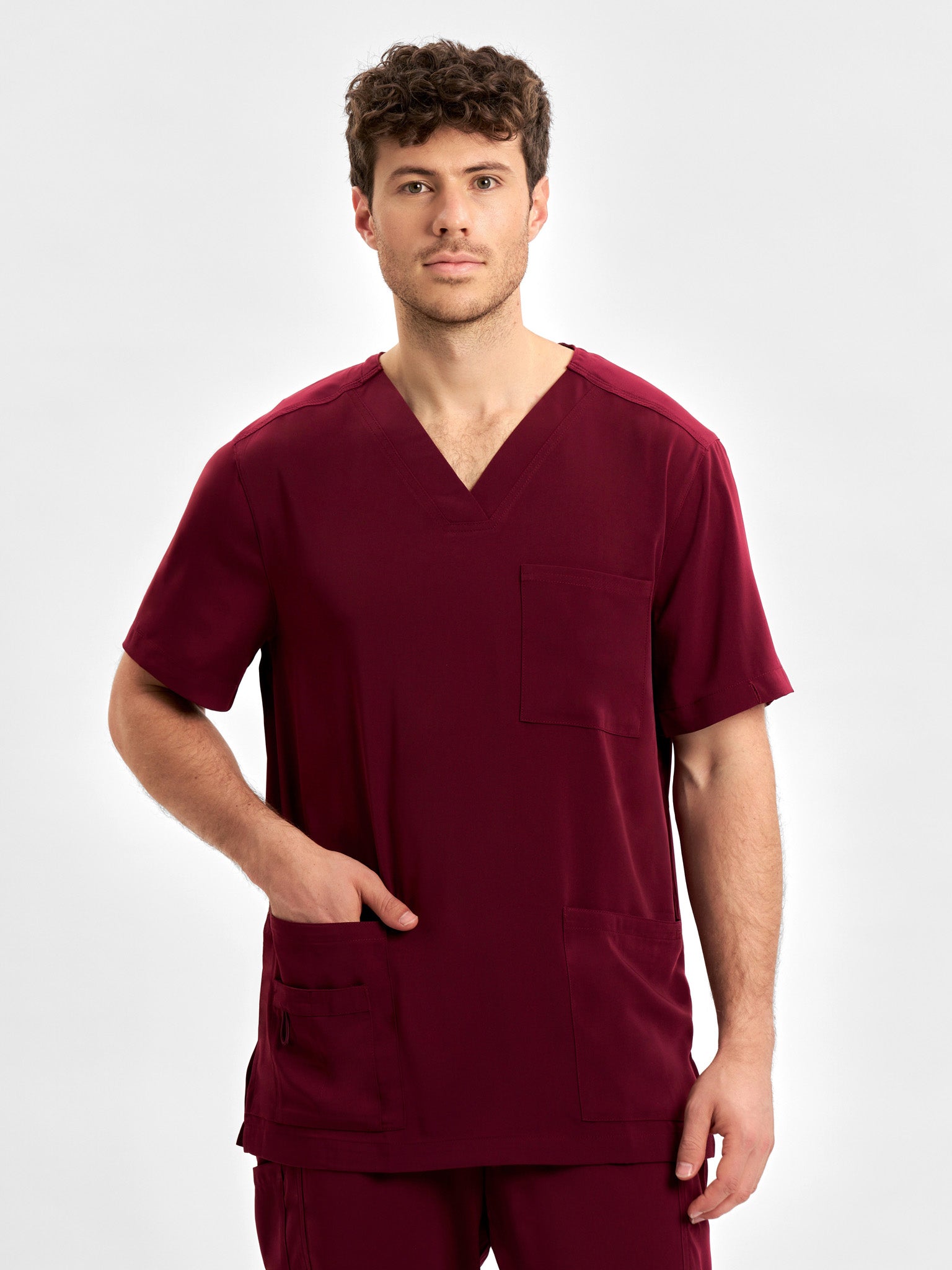 Men's Avery V Neck Scrub Top CST945MS