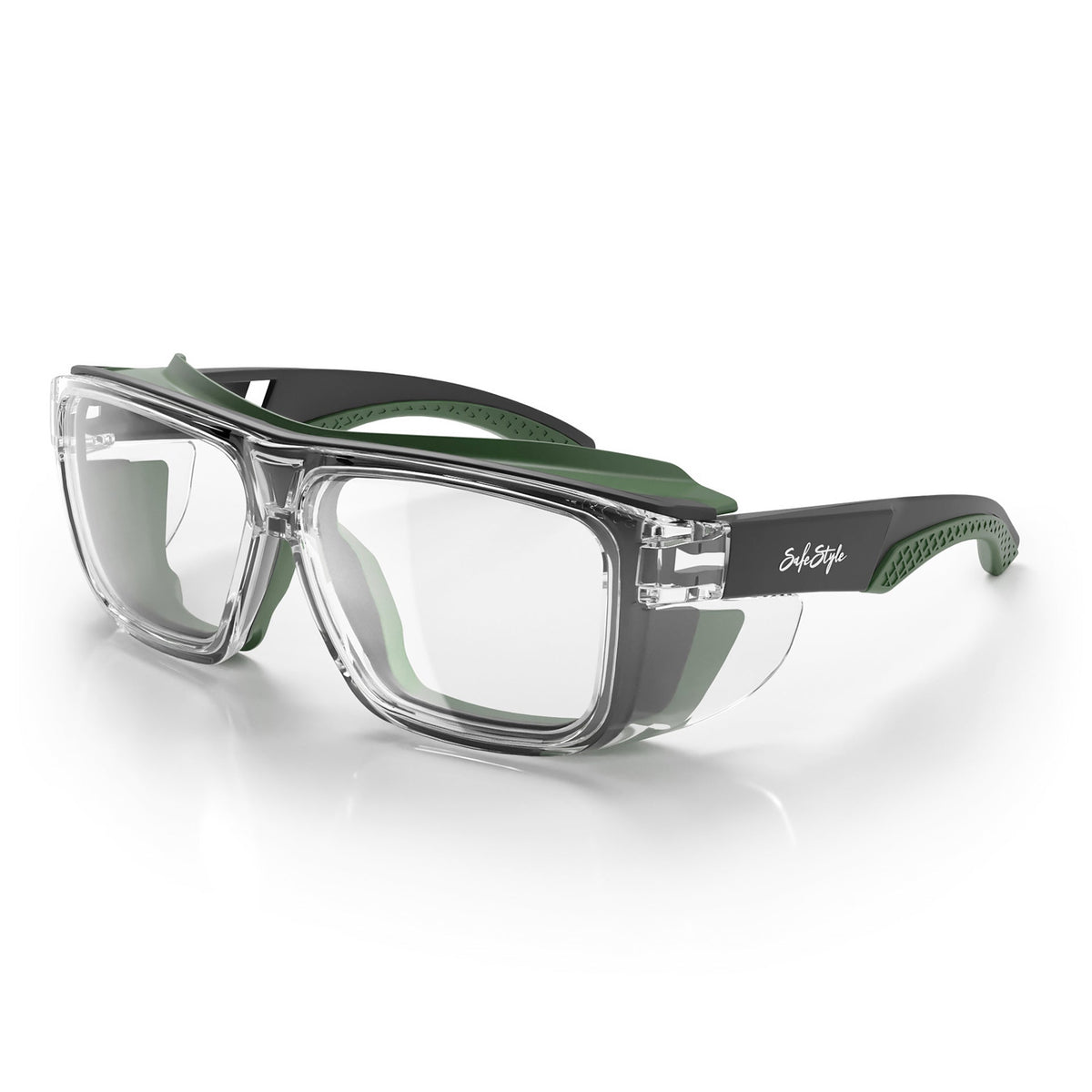 SafeStyle Converts Clear/Green Frame Clear Lens SPCO1-0002