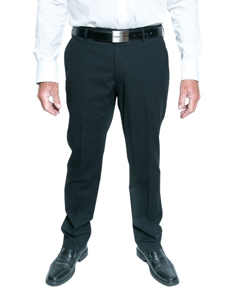 Men's Contemporary Fit Pv Stretch Ezi Fit Trousers - Regular