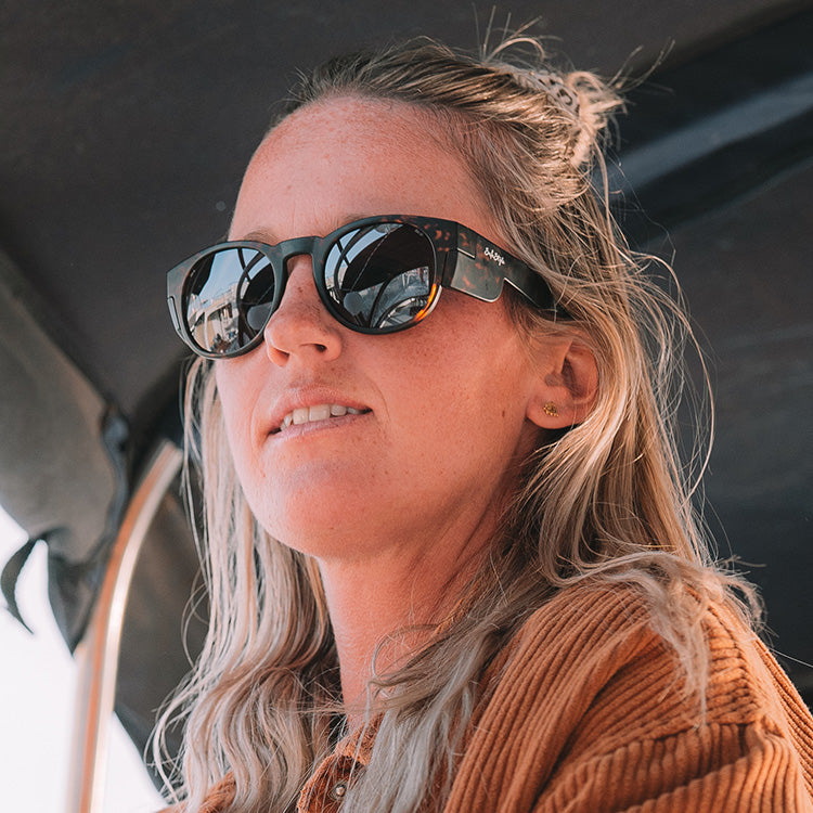 Cruisers Matte Tort Frame Brown Polarised Lens CRMTBRP100