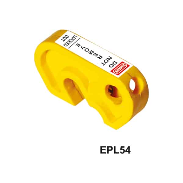 Miniature Circuit Breaker Yellow Lockout EPL54