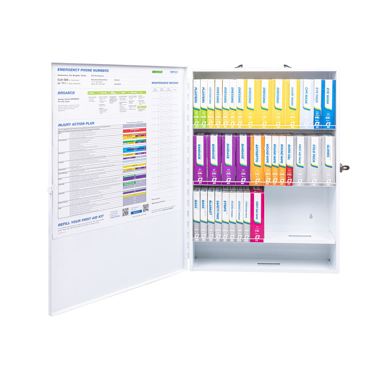 FastAid Easy-Refill™ Metal Cabinet First Aid Kit FAE10