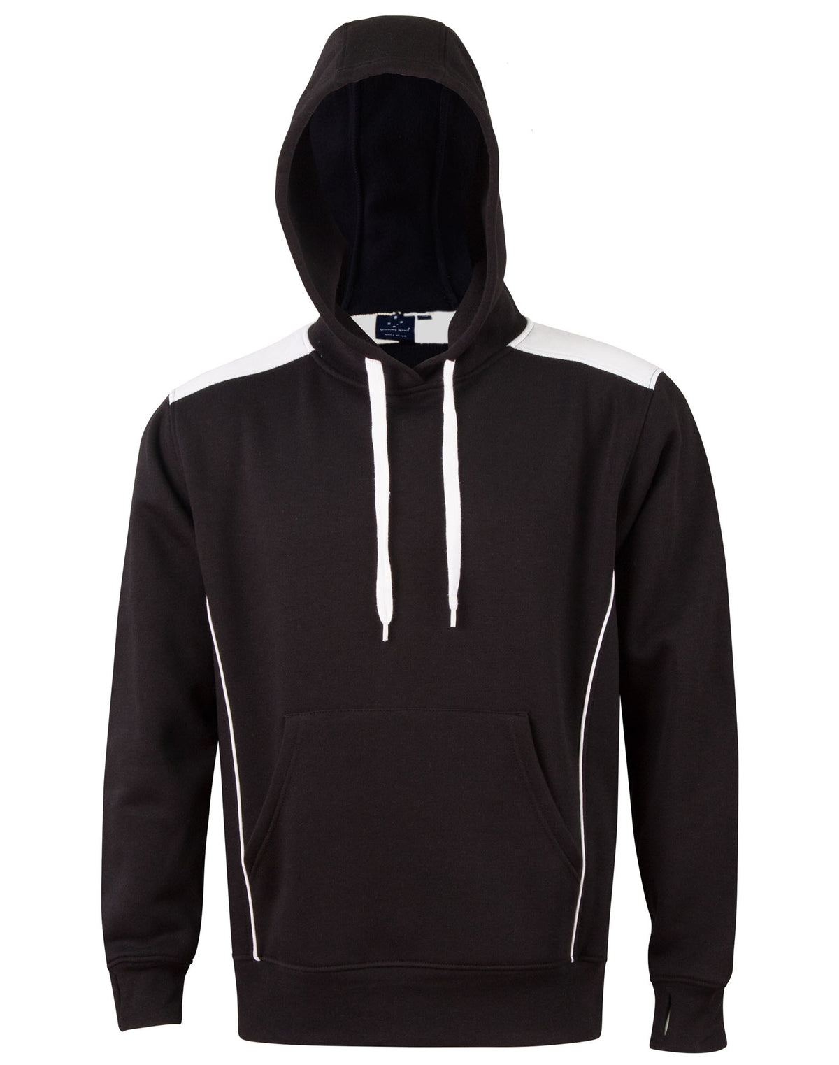 Adult's Kangaroo Pocket Contrast Hoodie FL19