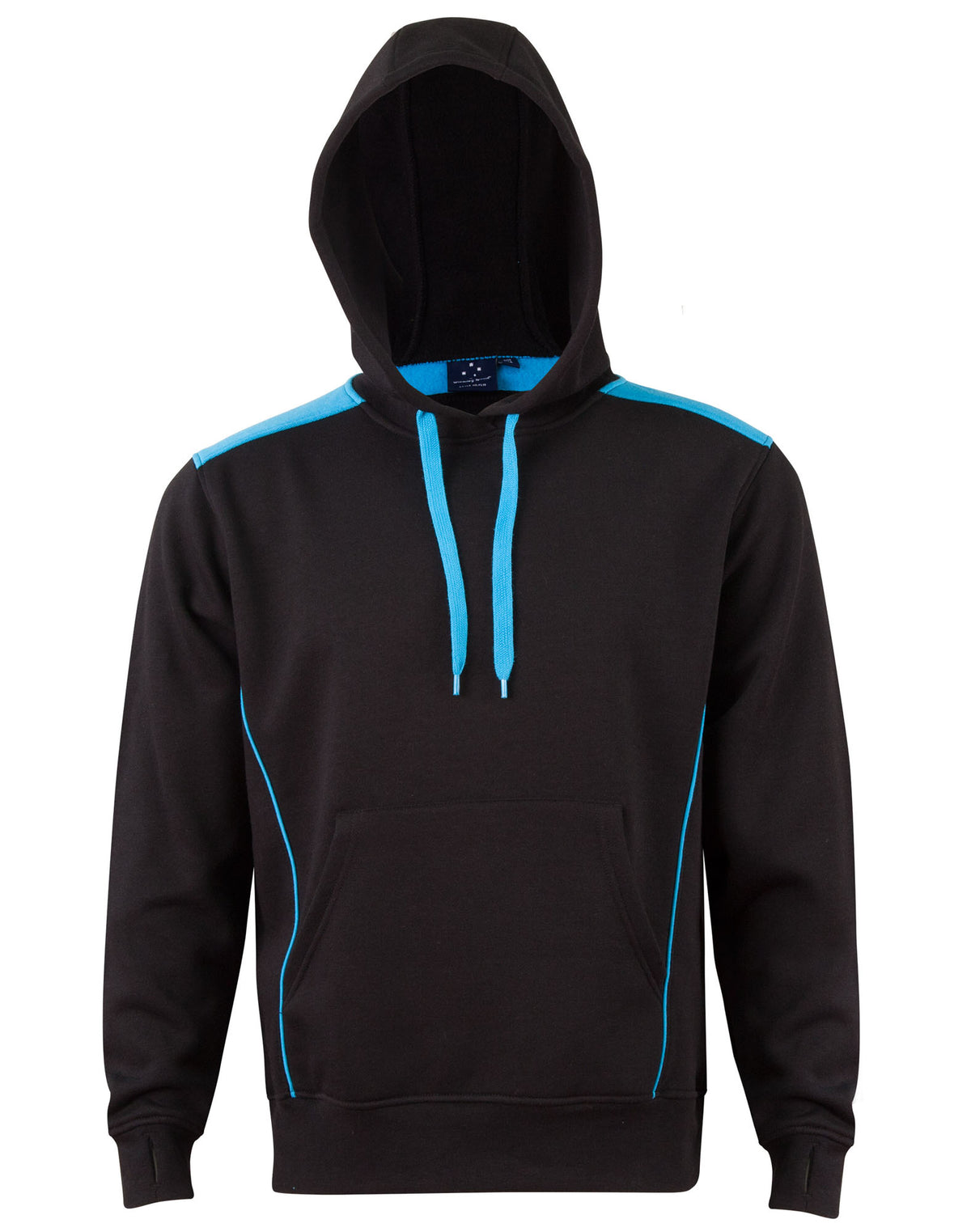 Adult's Kangaroo Pocket Contrast Hoodie FL19