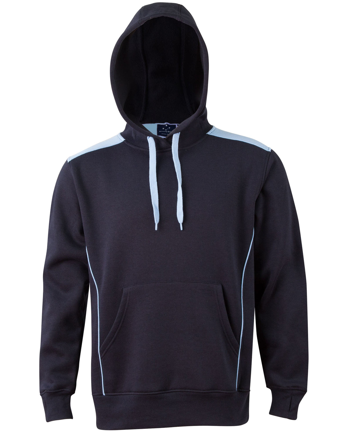 Adult's Kangaroo Pocket Contrast Hoodie FL19