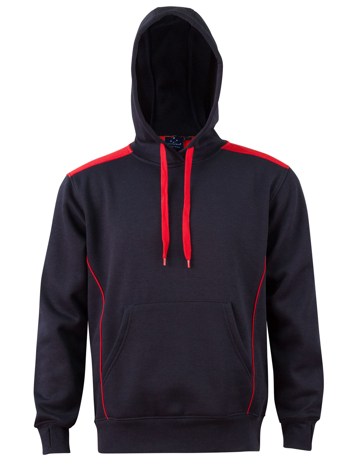 Adult's Kangaroo Pocket Contrast Hoodie FL19