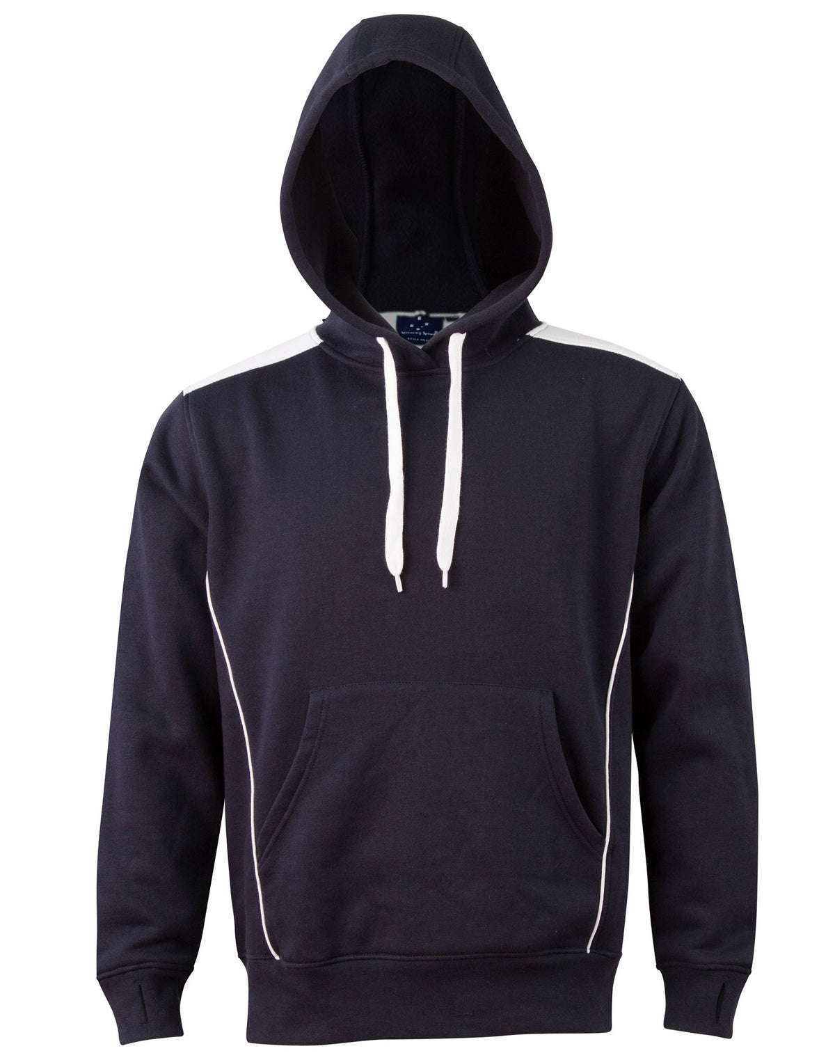 Adult's Kangaroo Pocket Contrast Hoodie FL19