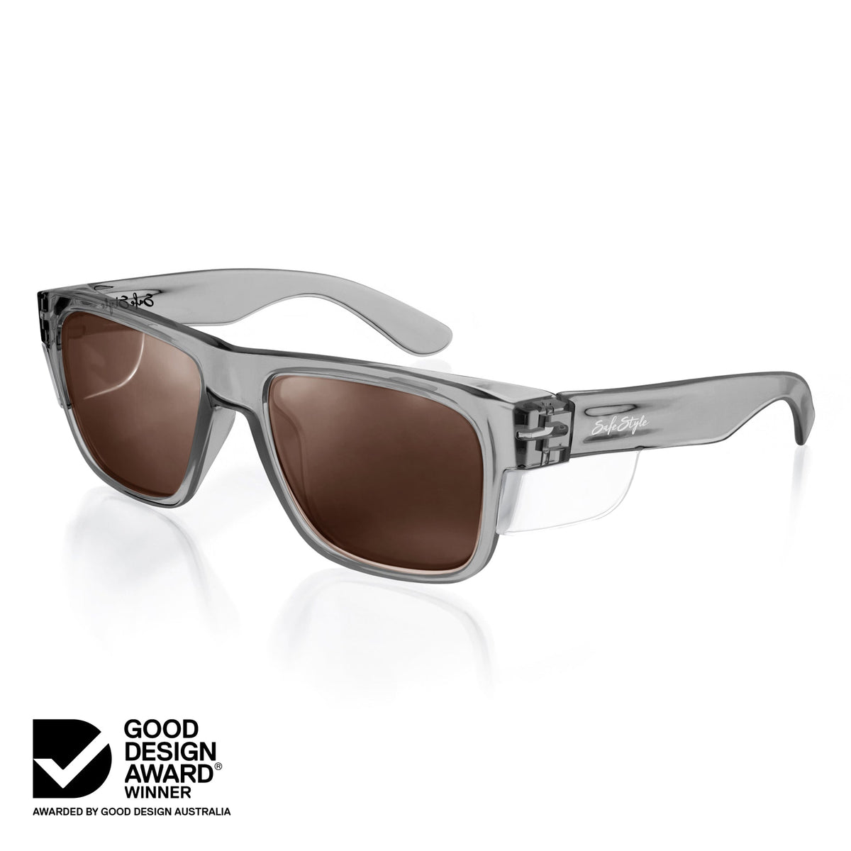 Fusions Graphite Frame Brown Polarised Lens FGBRP100