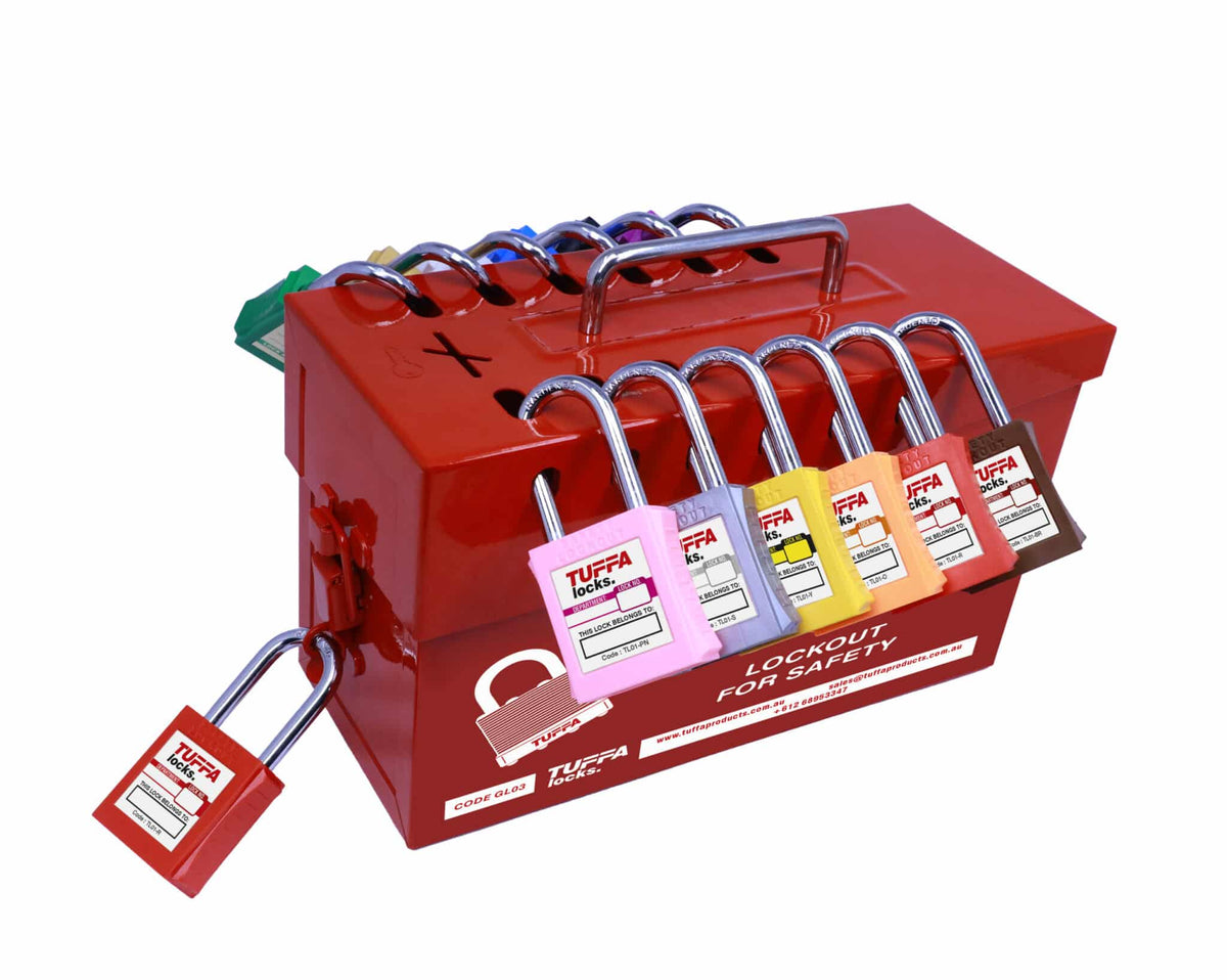 Group Lock Box Red 13 GL03