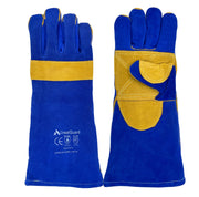 Blue & Gold Welding Glove