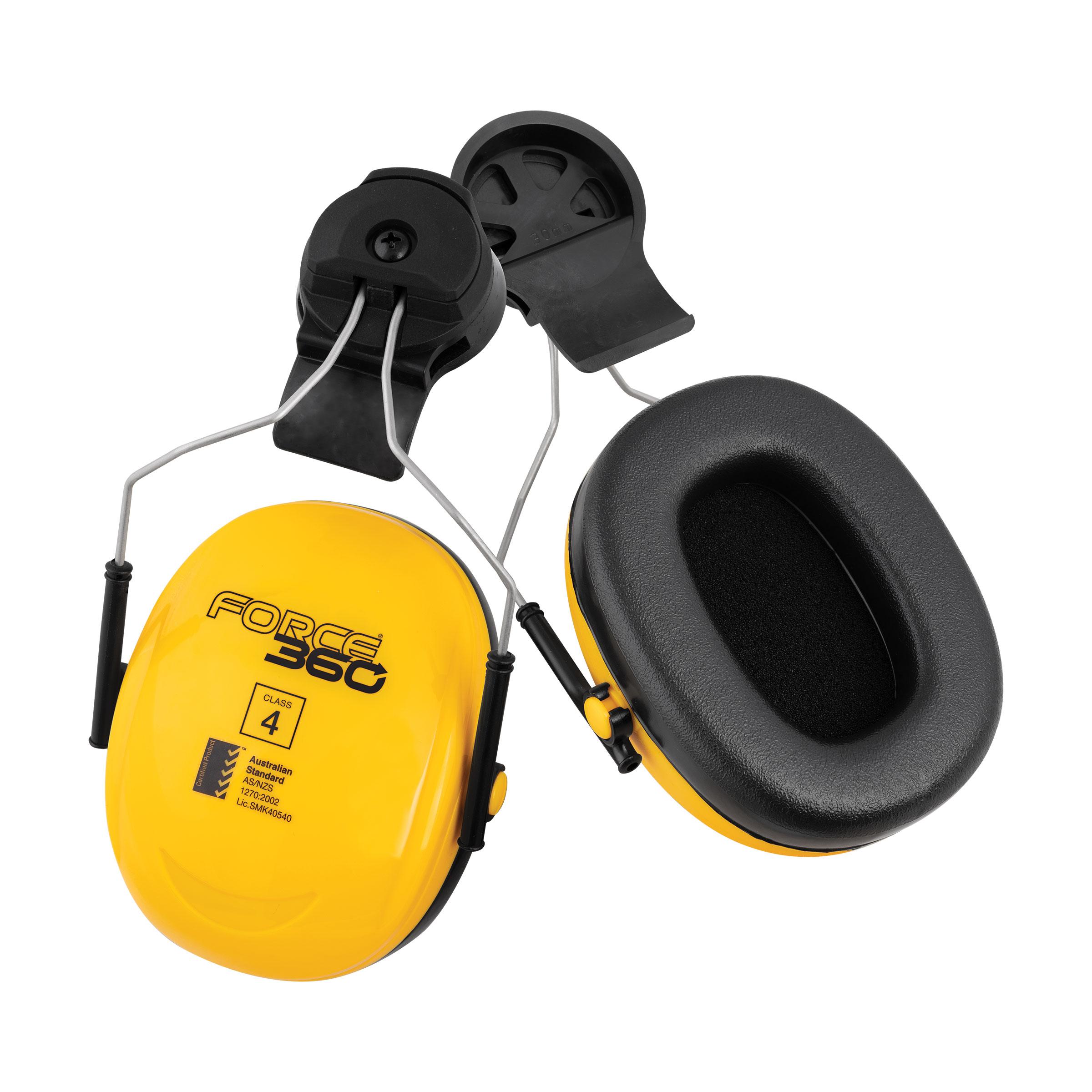 Phase² Cap Attachable Earmuffs - Yellow HFPR948