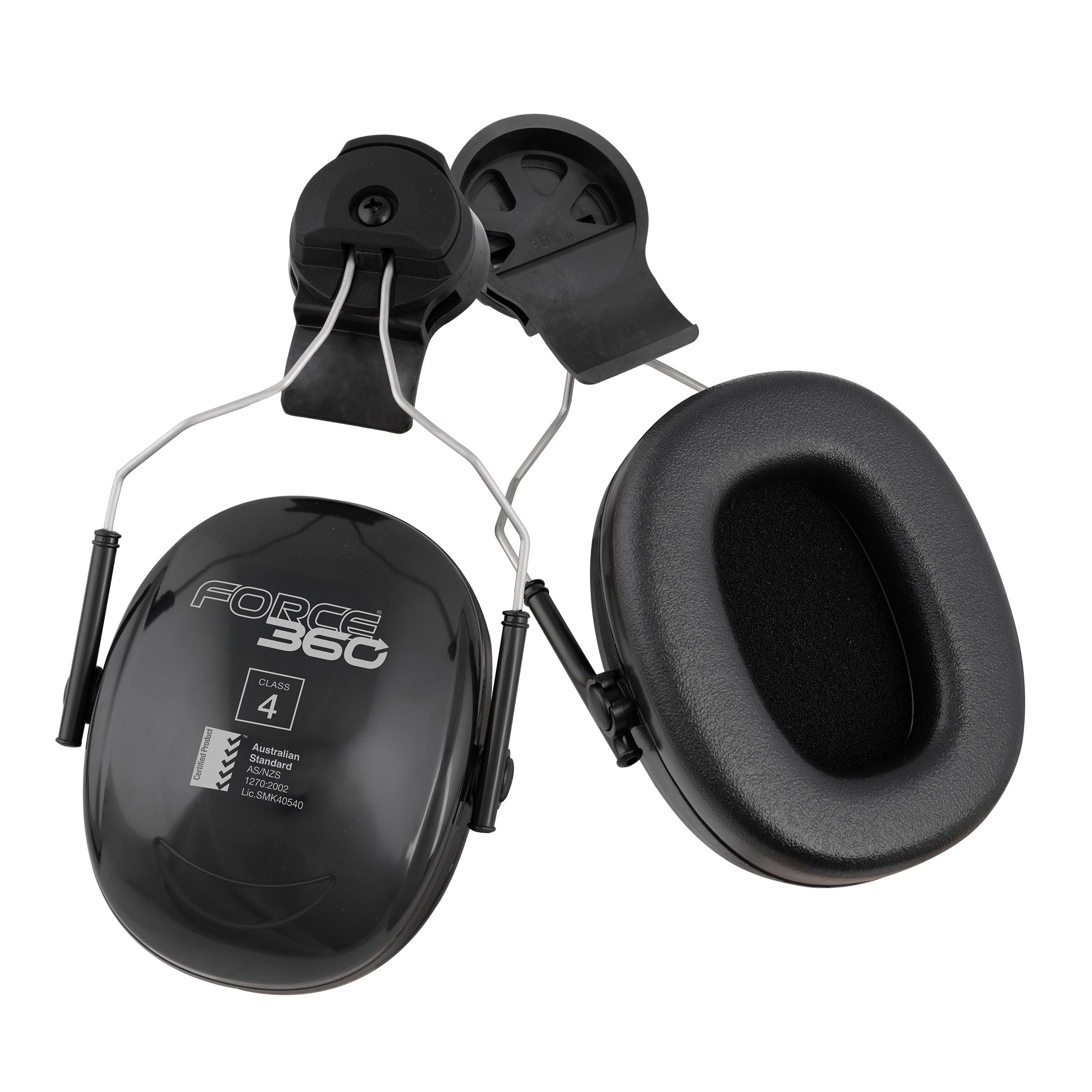 Phase² Cap Attachable Earmuffs - Black HFPR949